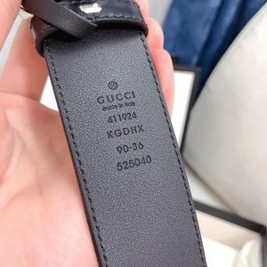Gucci Purchasing Goods Level Genuine 93B260 silver Belts 15