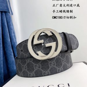 Gucci Purchasing Goods Level Genuine 93B260 silver Belts 17