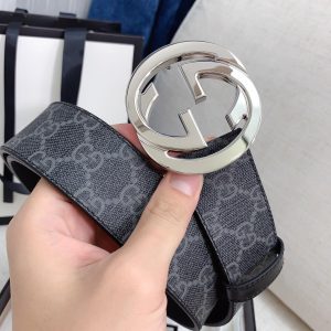 Gucci Purchasing Goods Level Genuine 93B260 silver Belts 18