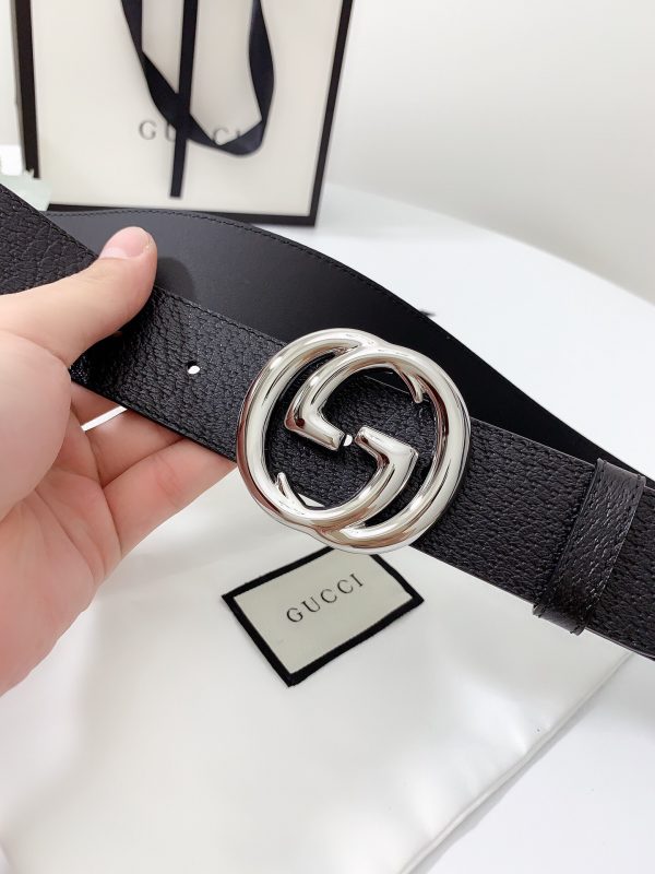 Gucci Purchasing Grade JGU28240 silver Belts 2