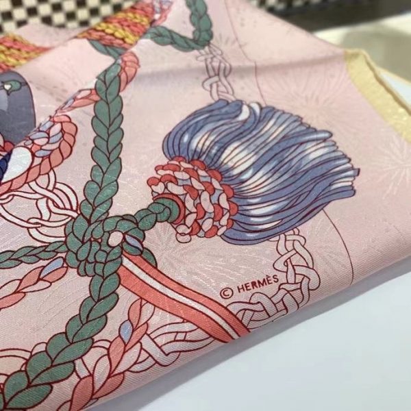 HERMES Le Timbalier scarf 90 4