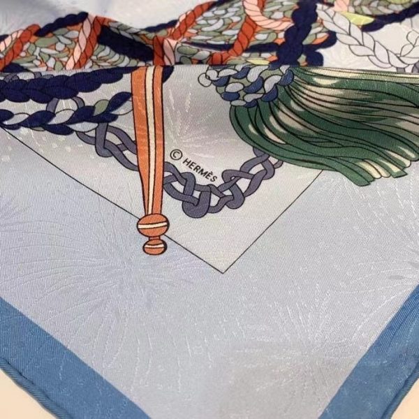 HERMES Le Timbalier scarf 90 4