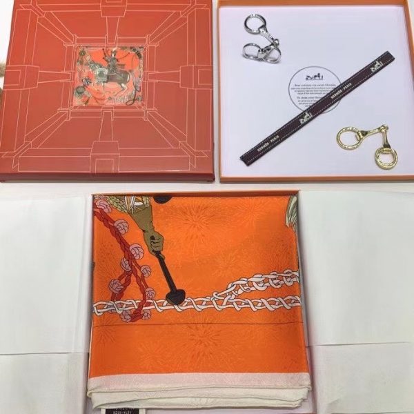 HERMES Le Timbalier scarf 90 1