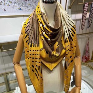 HERMES Masan & Masan scarf 90 8