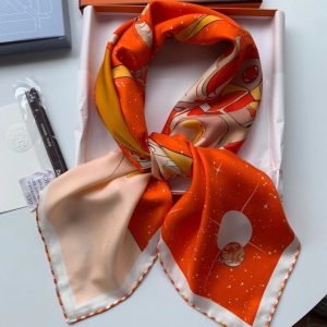 HERMES SPACCE DERBY SCARF 90 9