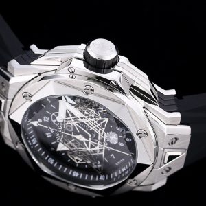 HUBLOT Big Bang Sang Bleu II black silver Watch 12