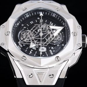 HUBLOT Big Bang Sang Bleu II black silver Watch 18