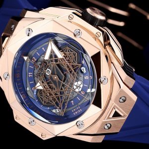 HUBLOT Big Bang Sang Bleu II blue gold Watch 15