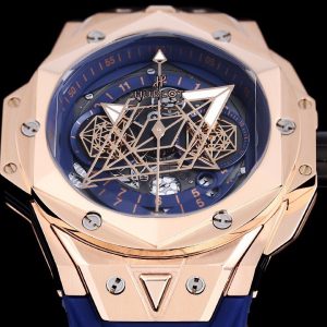 HUBLOT Big Bang Sang Bleu II blue gold Watch 17