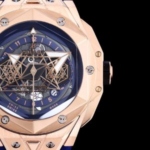 HUBLOT Big Bang Sang Bleu II blue gold Watch 19