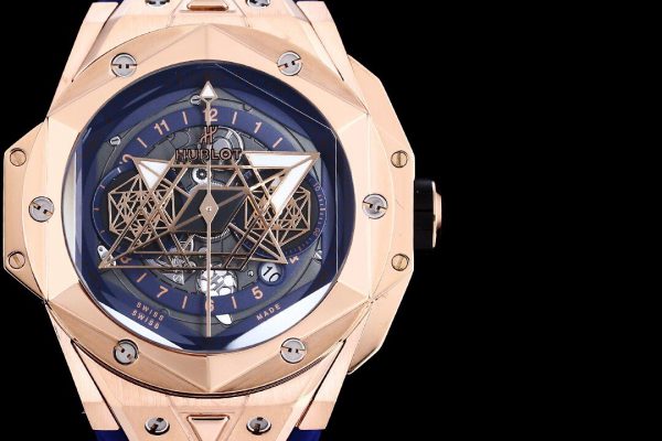 HUBLOT Big Bang Sang Bleu II blue gold Watch 10