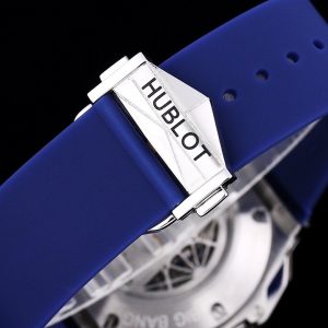 HUBLOT Big Bang Sang Bleu II blue silver Watch 11