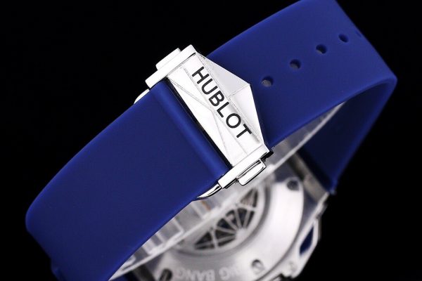 HUBLOT Big Bang Sang Bleu II blue silver Watch 2