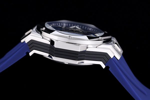 HUBLOT Big Bang Sang Bleu II blue silver Watch 4