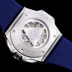 HUBLOT Big Bang Sang Bleu II blue silver Watch 14