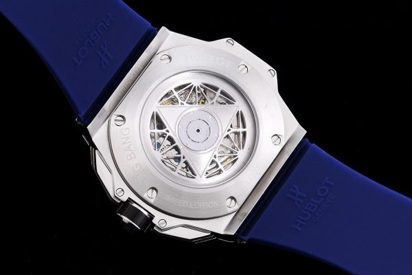 HUBLOT Big Bang Sang Bleu II blue silver Watch 5