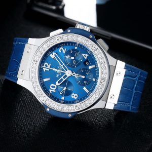 HUBLOT Big Bang V6 steel blue Watch 16