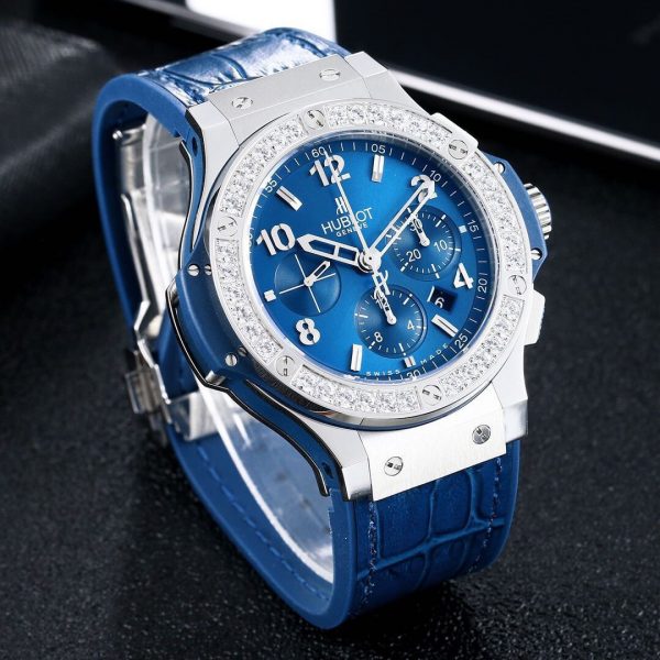 HUBLOT Big Bang V6 steel blue Watch 1