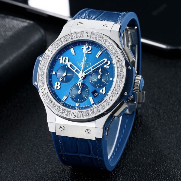 HUBLOT Big Bang V6 steel blue Watch 10