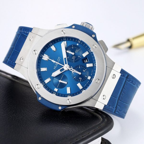 HUBLOT Big Bang V6 steel x blue Watch 4