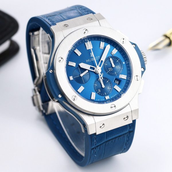 HUBLOT Big Bang V6 steel x blue Watch 1