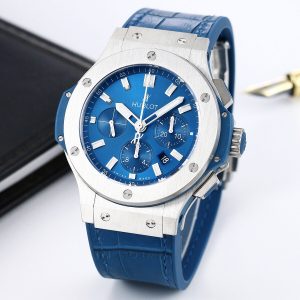 HUBLOT Big Bang V6 steel x blue Watch 17