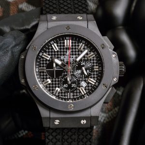 HUBLOT Bigbang crystal scratch-resistant mirror black Watch 12
