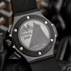 HUBLOT Bigbang crystal scratch-resistant mirror black Watch 14