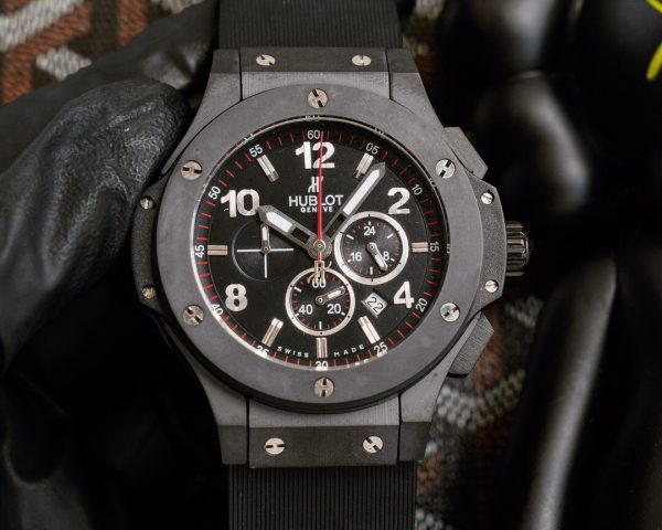 HUBLOT Bigbang crystal scratch-resistant mirror black Watch 8
