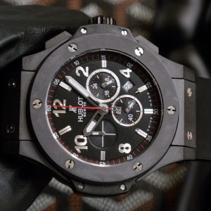 HUBLOT Bigbang crystal scratch-resistant mirror black Watch 18