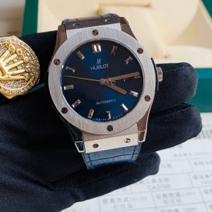 HUBLOT New Brand blue silver Watch 18