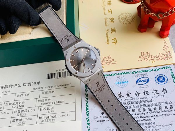 HUBLOT New Brand gray silver Watch 4