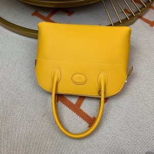 Hermes Bolide Epsom size 27 amber yellow Bag 9