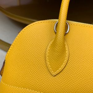 Hermes Bolide Epsom size 27 amber yellow Bag 10