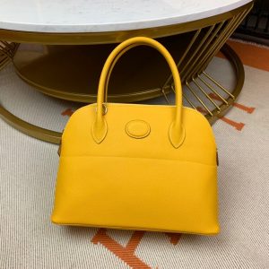 Hermes Bolide Epsom size 27 amber yellow Bag 12
