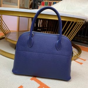Hermes Bolide Epsom size 27 blue Bag 10