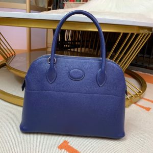 Hermes Bolide Epsom size 27 blue Bag 13