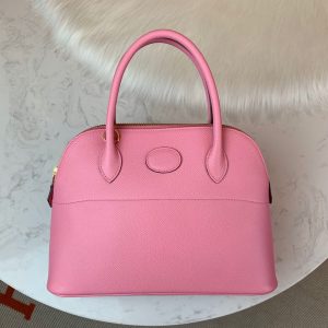 Hermes Bolide Epsom size 27 light pink Bag 11