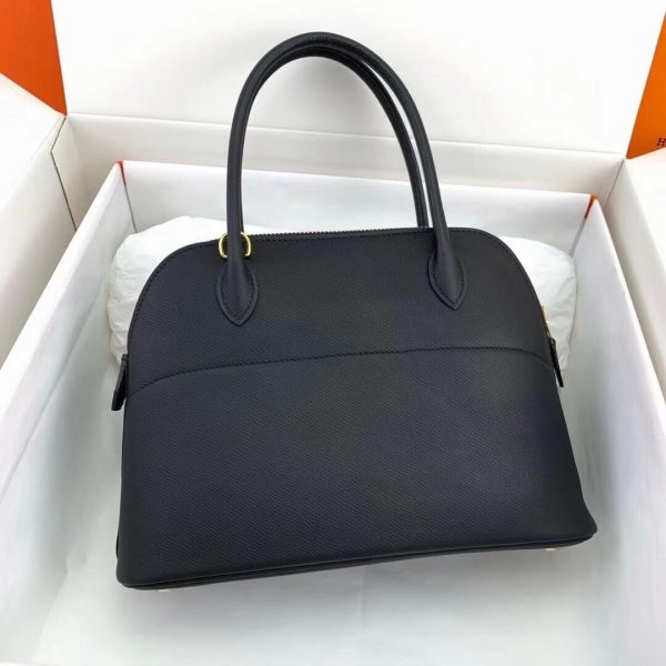 Hermes Bolide size 27 Epsom Leather 89 black Bag 6