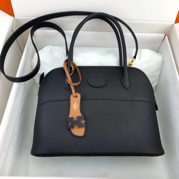 Hermes Bolide size 27 Epsom Leather 89 black Bag 1
