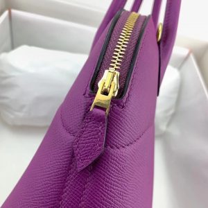 Hermes Bolide size 27 Epsom Leather P9 anemone purple Bag 13