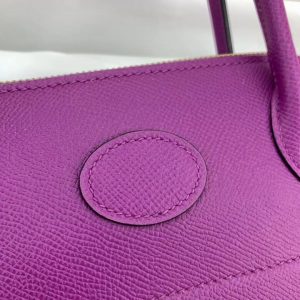 Hermes Bolide size 27 Epsom Leather P9 anemone purple Bag 14