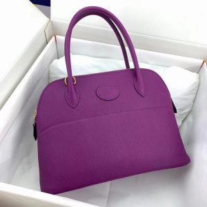 Hermes Bolide size 27 Epsom Leather P9 anemone purple Bag 16
