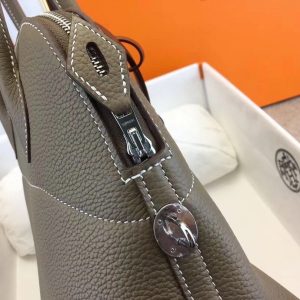 Hermes Bolide size 31 Epsom Leather CK18 elephant gray Bag 14