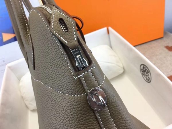 Hermes Bolide size 31 Epsom Leather CK18 elephant gray Bag 5