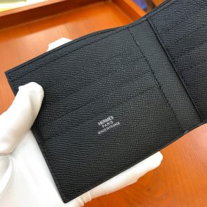 Hermes Epsom size 11 black Wallet 10