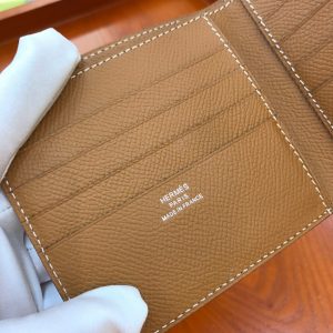 Hermes Epsom size 11 brown Wallet 9