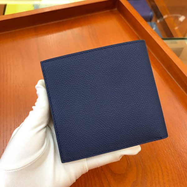 Hermes Epsom size 11 dark blue Wallet 1
