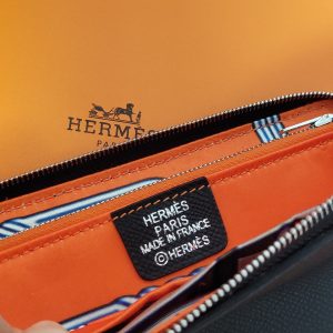Hermes Epsom size 20 black Wallet 13