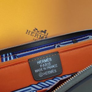 Hermes Epsom size 20 light brown Wallet 14